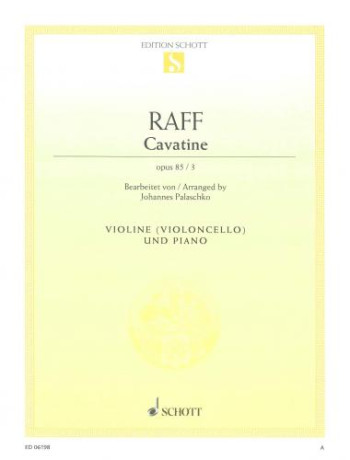 Cavatina: Violin Solo
