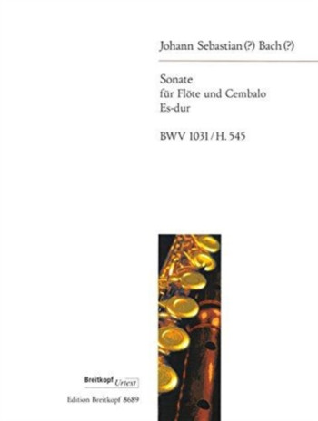 Sonata Eb Major: Flute and Harpsichord (Breitkopf)