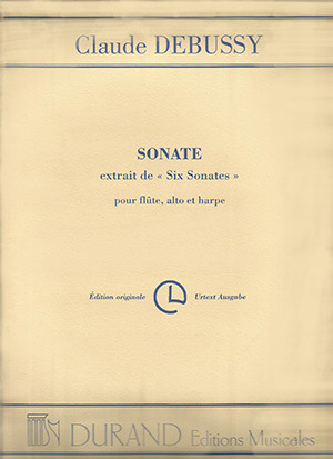 Flute Sonata Flute And Harp (Durand)