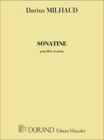 Sonatine Flute & Piano (Durand)