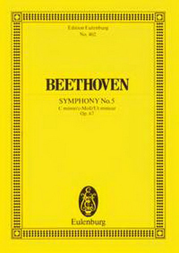 Symphony No.5: C Minor: Miniature Score