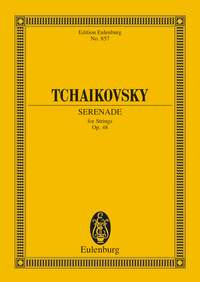 Serenade For Strings Op48: Miniature Score