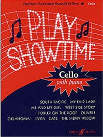 Play Showtime: Cello & Piano (Faber)