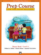 Alfred's  Basic Prep Course For the Young Beginner Theory Book: Level A