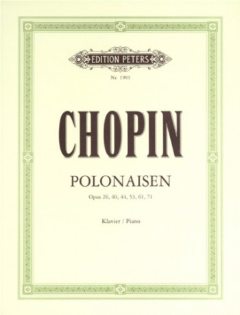 Polonaises: Piano (Peters)