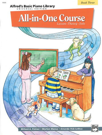 Alfred's Basic Piano All In One Course Book 3: Piano