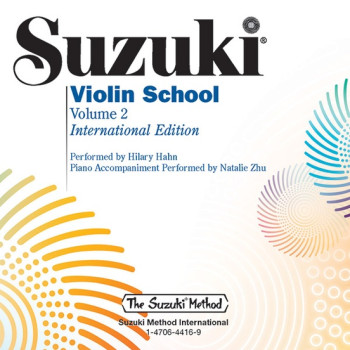 Suzuki Violin School Vol.2  Cd Only (International Edition)