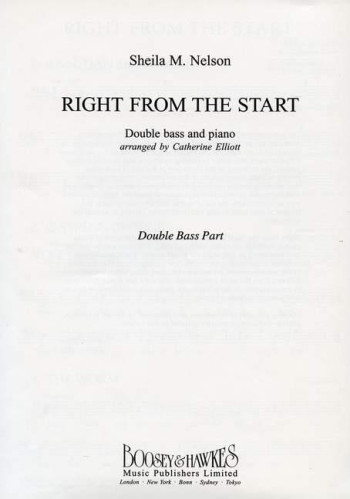 Right From The Start: Double Bass