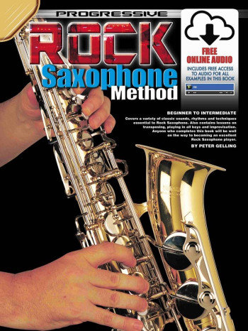 Progressive Rock Saxophone Method: Book & Audio