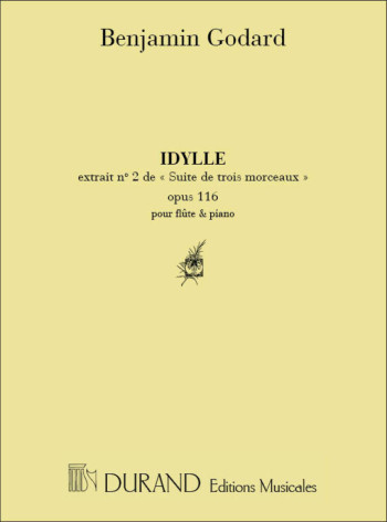 Suite De Trois Morceaux: No2: Idylle: Flute & Piano (Durand)