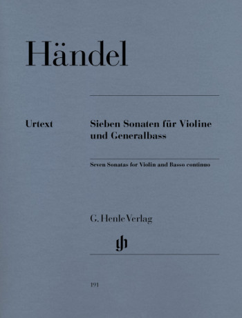 7 Sonatas Violin And Piano (Henle)