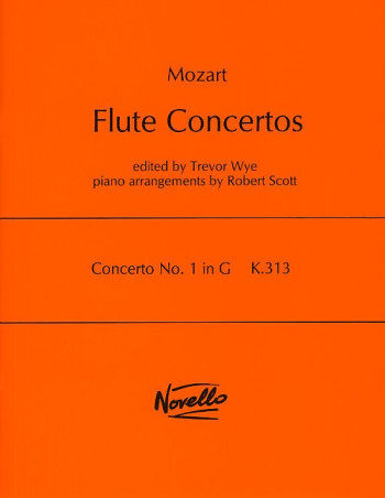 Concerto G Major K313: Flute And Piano (Novello)