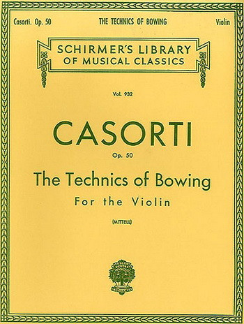 Bowing Exercises Op50: Violin: Solo