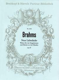 Neue Liebeslieder Waltz: Vocal Score: Satb