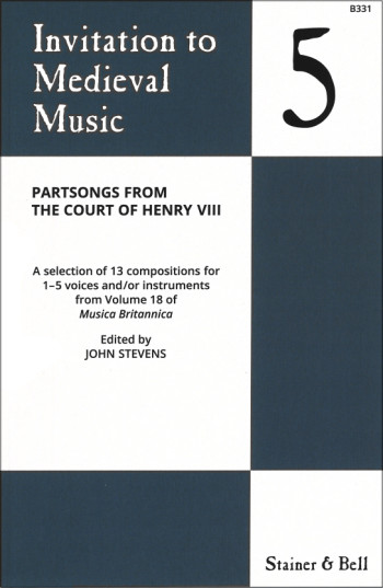 Invitation To Medieval Music 5: For 1-5 Voices: SATB