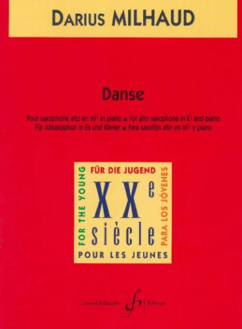 Danse: Alto Sax & Piano (Billaudot)