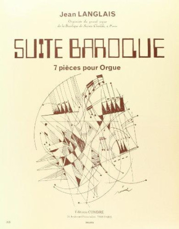 Langlais: Suite Baroque: Organ (Combre)