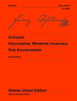 Impromptus Moments Musicaux: Piano (Wiener Urtext)