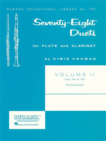 78 Duets: 2: Flute and Clarinet: Duets