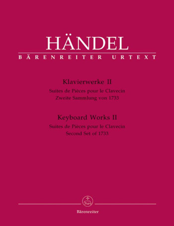 Keyboard Works II Suites De Pieces Pour Le Clavecin Second Set 1733:  Piano  (Barenreiter)