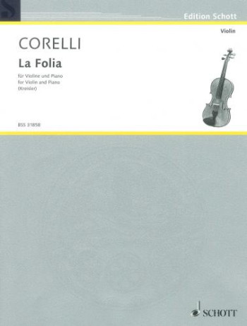 La Folia: Op5: 12: Violin and Piano
