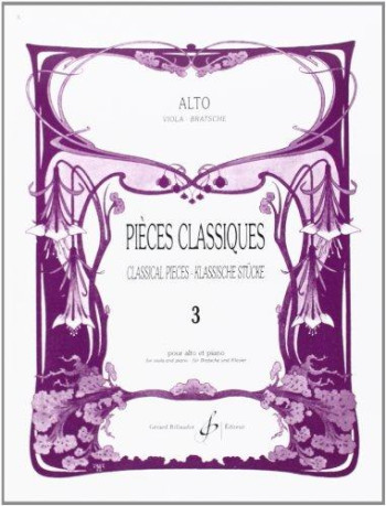 Pieces Classiques: 3: Viola