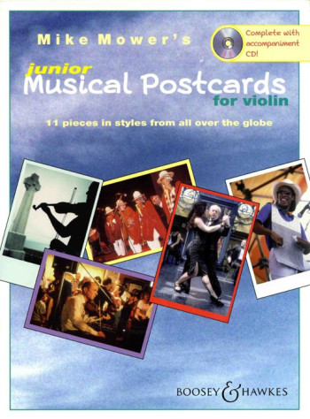 Junior Musical Postcards: Violin: Book & CD (B&H)