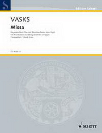 Missa: Choral Score Mixed Choir And Organ