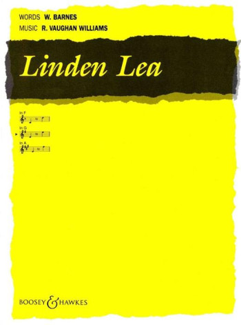 Linden Lea: G Major Medium Voice And Piano - English