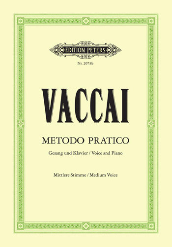 Practical Method (Metodo Pratico): Medium Voice  (Peters)