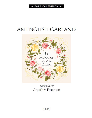 English Garland: Twelve Melodies For Flute And Piano: Vol.1