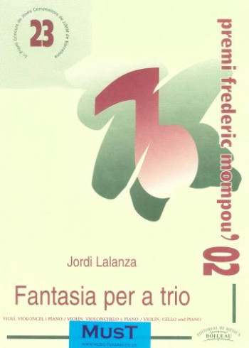 Lalanza: Fantasia: PIano Trio: Violin Cello and PIano