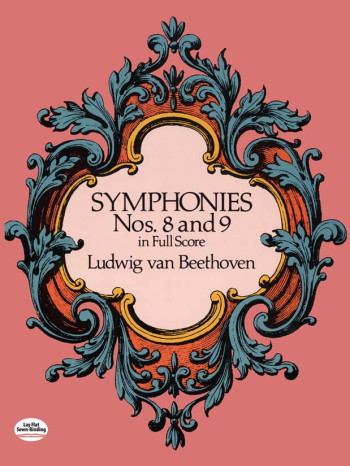 Beethoven: Symphonies 8,9: Full Score:(Dover)