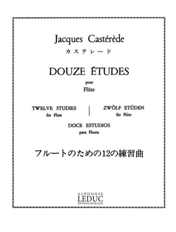 12 Studies: Flute  (Leduc)