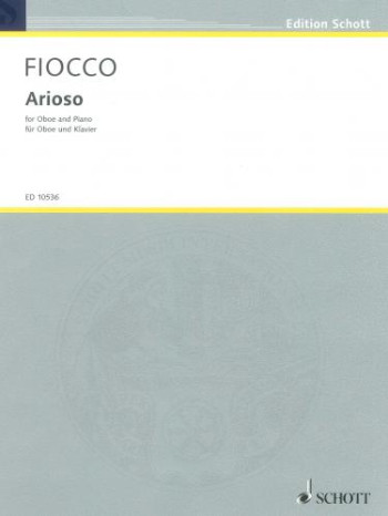 Arioso: Oboe & Piano (Schott)