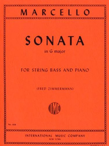 Sonata No6 In G: Double Bass