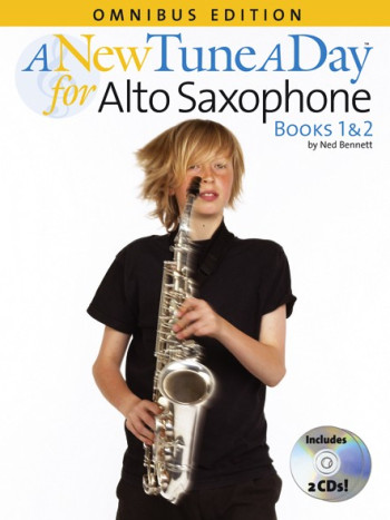 New Tune A Day: Alto Saxophone: Book 1 and 2: Omnibus Edition Book & 2 Cds
