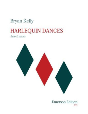 Harlequin Dances Flute & Piano (Emerson)