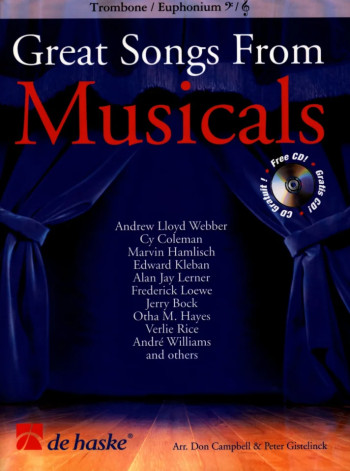 Great Songs From Musicals: Trombone: Book & CD