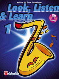 Look Listen & Learn 1 Tenor Sax: Book & Audio (sparke)