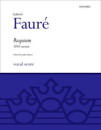 Requiem 1893 Version: Vocal Score (OUP)