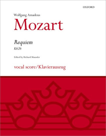 Requiem K626: Vocal Score (OUP)