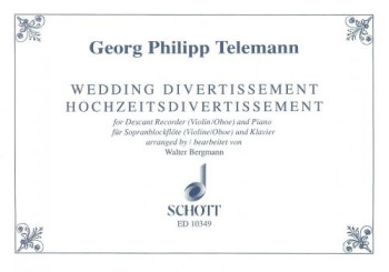 Wedding Divertissement: Descant Recorder and Piano
