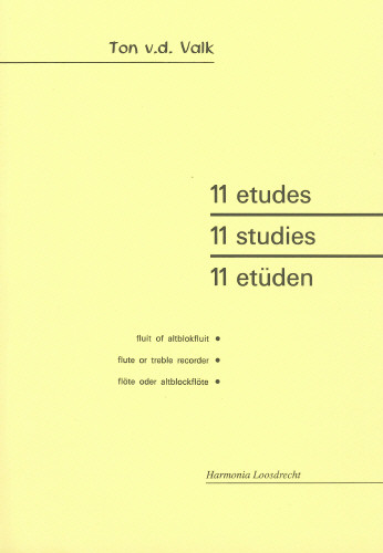 11 Studies: Treble Recorder