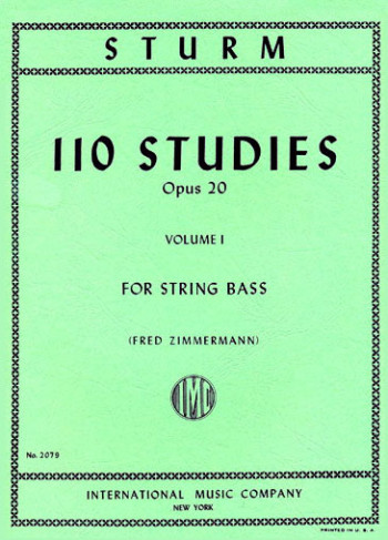 110 Studies Op20 No.1: Double Bass