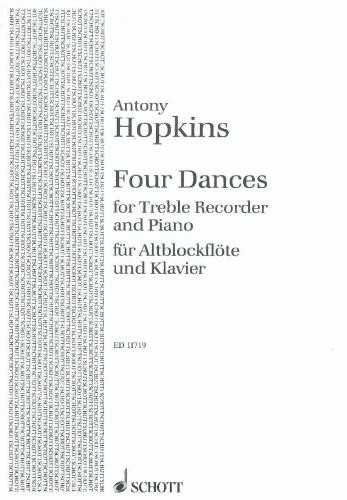 4 Dances: Treble Recorder and Piano