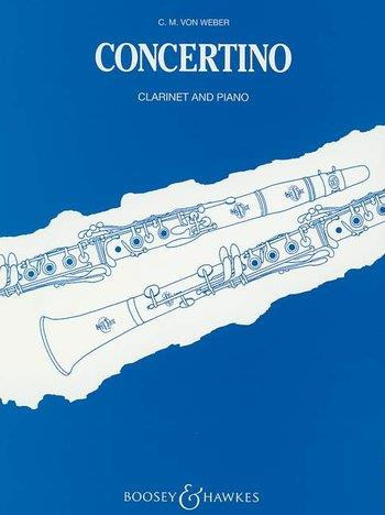 Concertino Eb Major Op.26: Clarinet & Piano (Boosey & Hawkes)