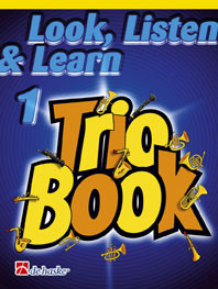 Look Listen & Learn 1 Trio Book: Alto Saxophone (sparke)