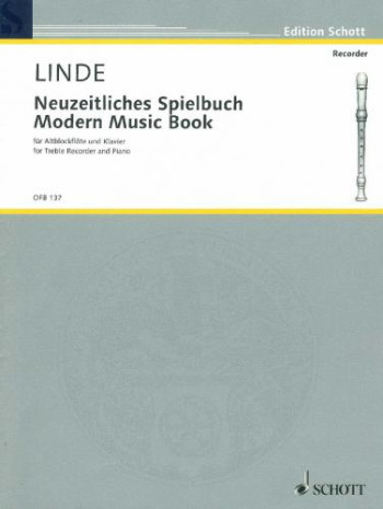 Modern Music Book For The Treble Recorder