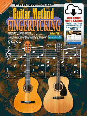 Progressive Guitar Method Fingerpicking: Book And Media Online